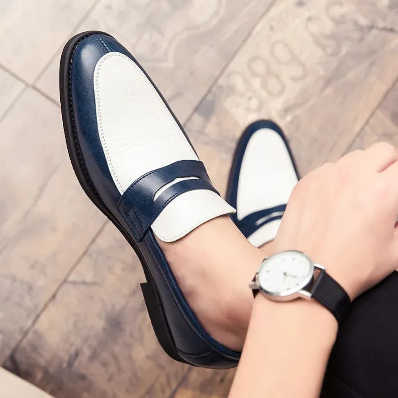 Men's Classic Vegan Leather Loafers with Soft Insole | Eco-Friendly All-Season Wear