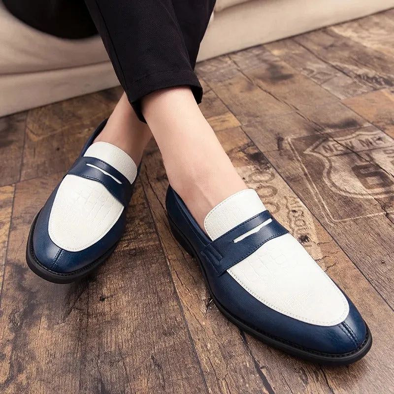 Men's Classic Vegan Leather Loafers with Soft Insole | Eco-Friendly All-Season Wear