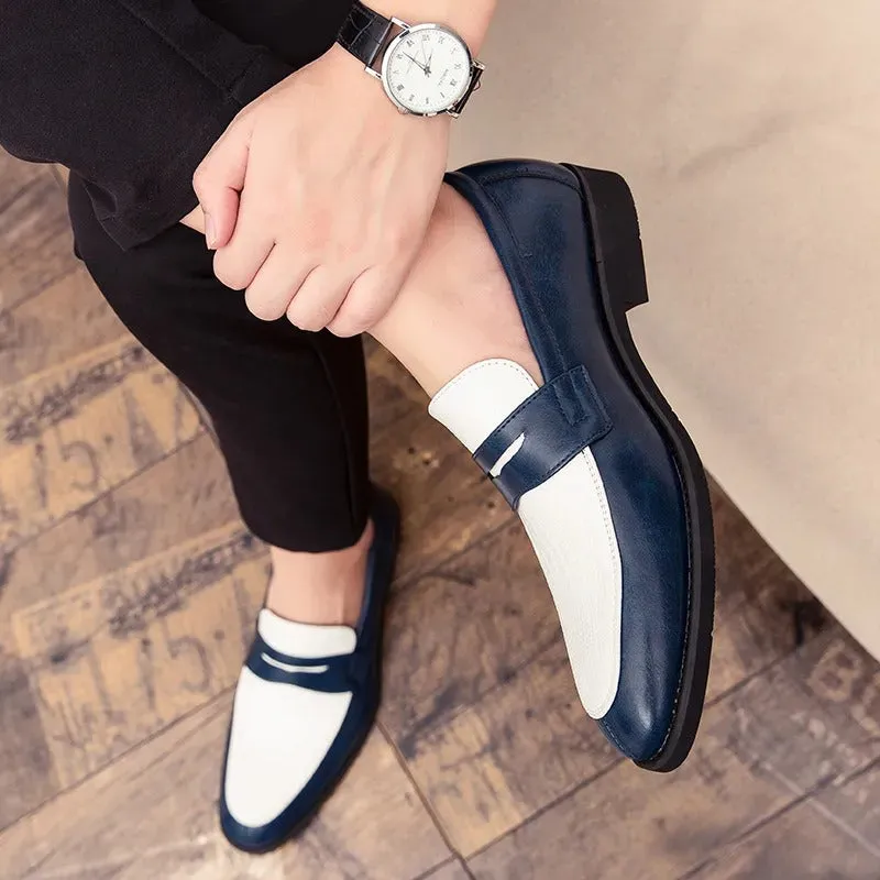Men's Classic Vegan Leather Loafers with Soft Insole | Eco-Friendly All-Season Wear
