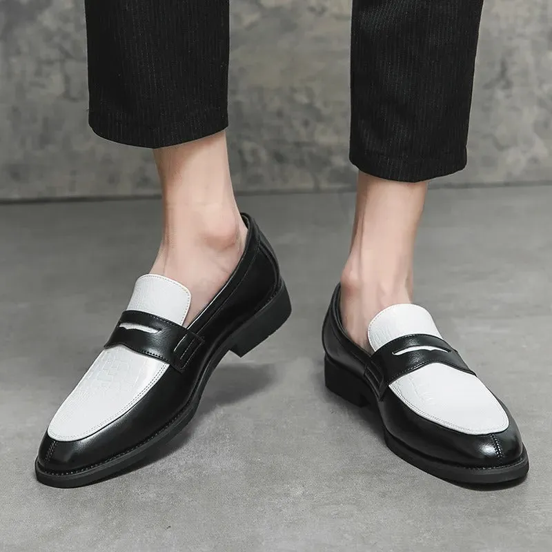Men's Classic Vegan Leather Loafers with Soft Insole | Eco-Friendly All-Season Wear