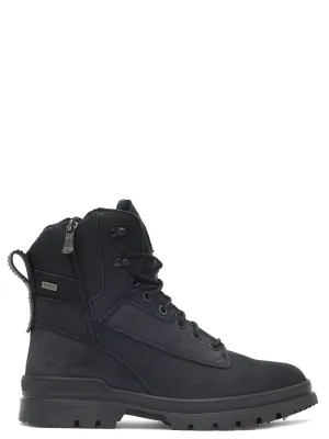 Men's Maddox with Ice grippers - Black Pulled Leather