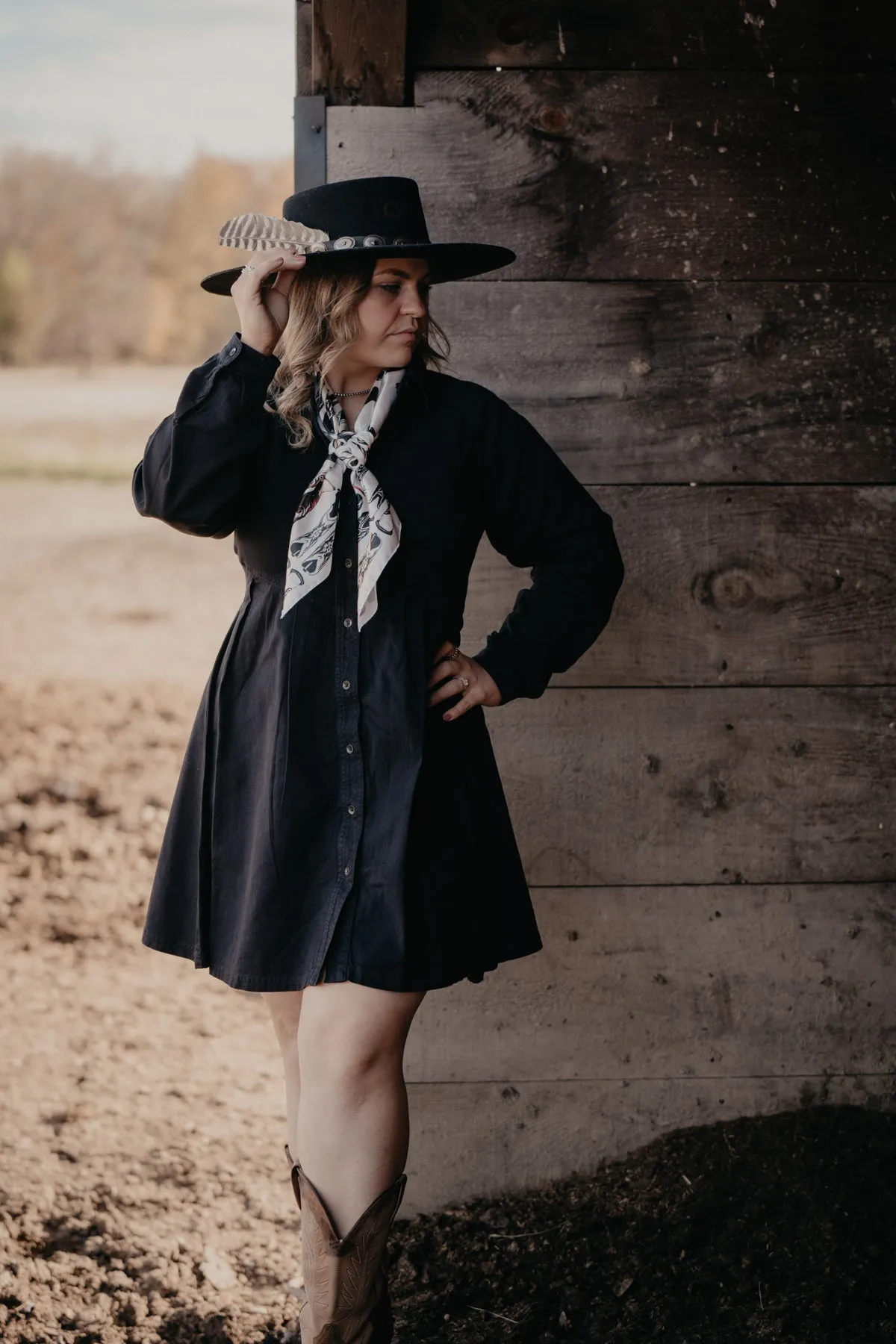 'Nocturne' Ariat Black Dress (XS-XXL)