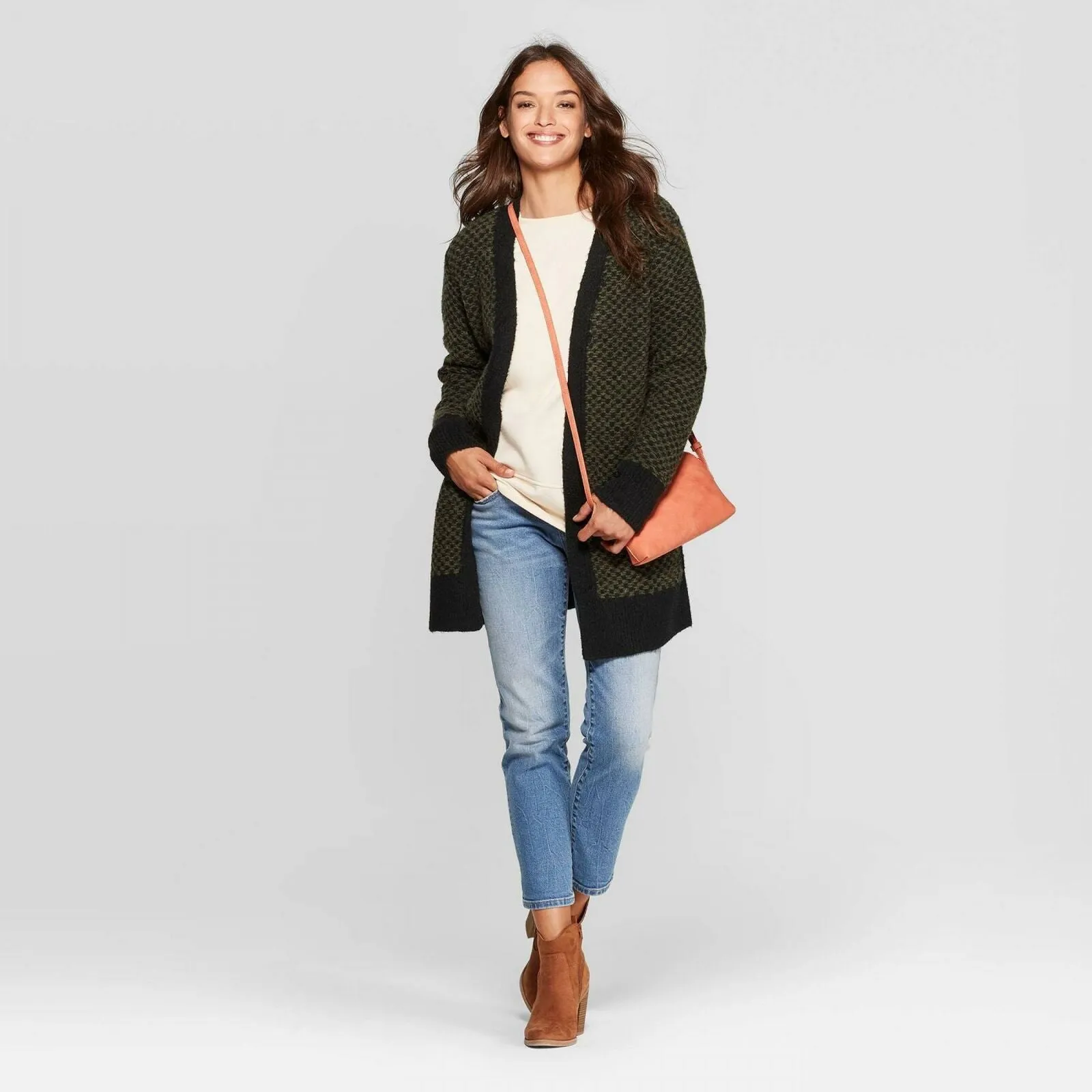 NWT Universal Thread Women's Long-Sleeve Open Layering Cardigan Sweater X-Small