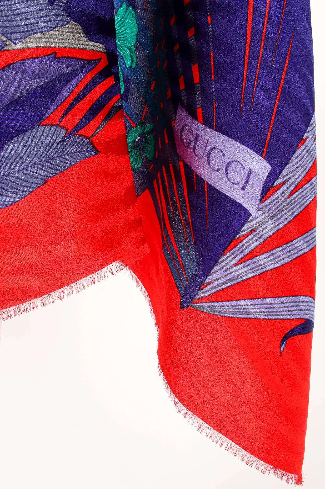 Oversized Tropical Elephant Scarf