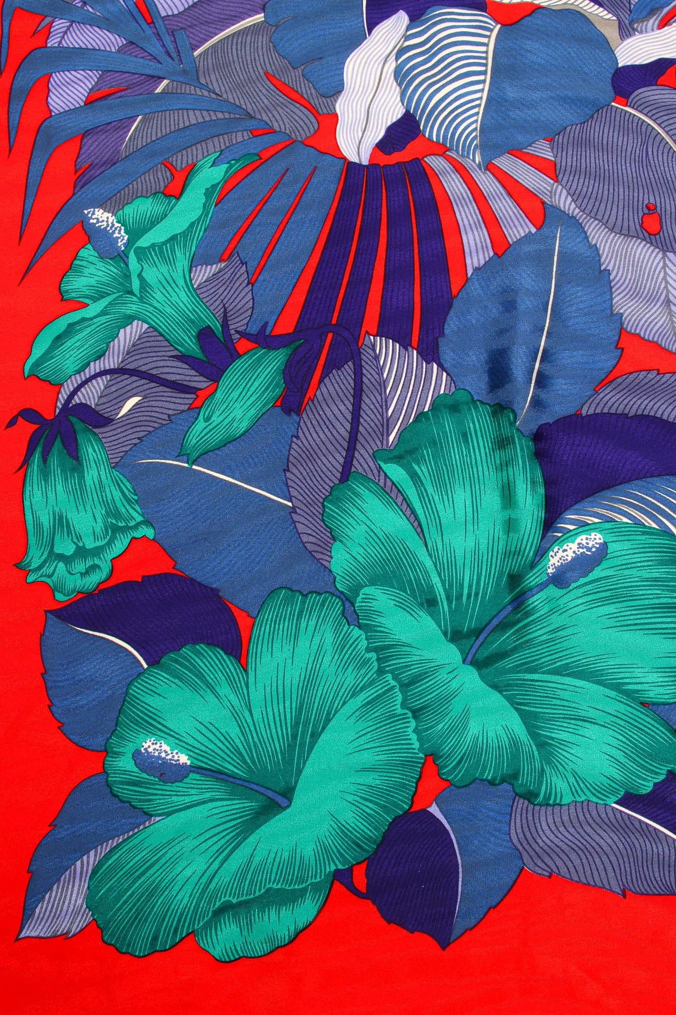 Oversized Tropical Elephant Scarf