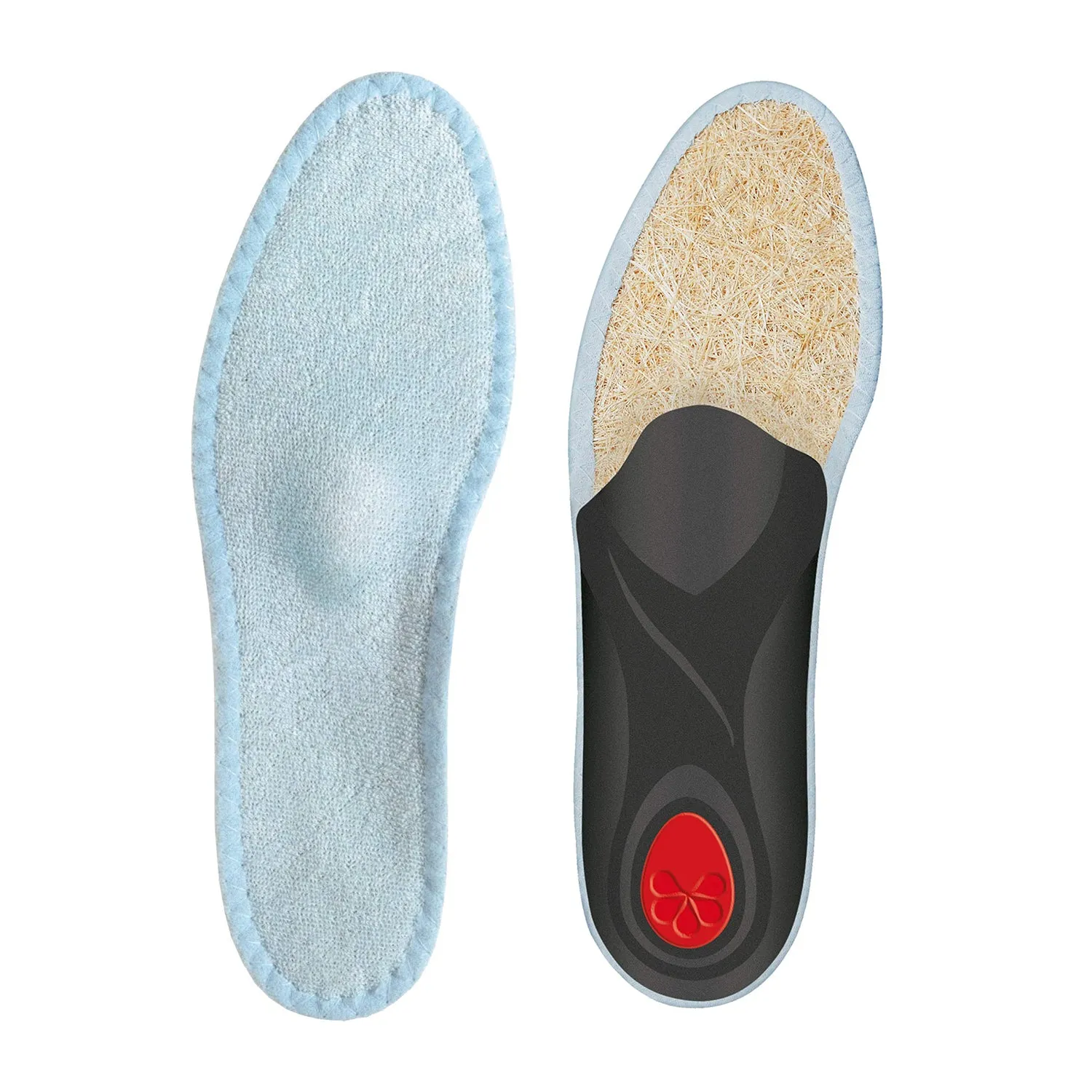 Pedag Viva Summer Barefoot Insoles - Blue, Premium Foot Comfort