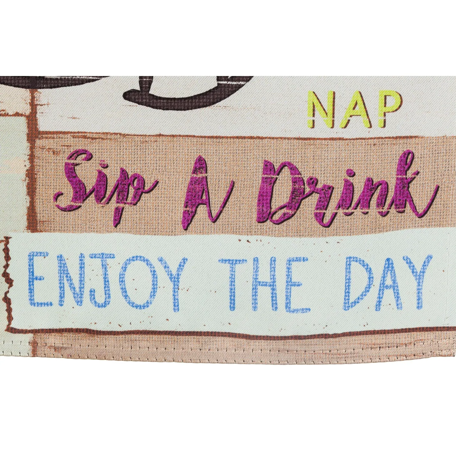 Porch Rules Garden Suede Flag,14s4878