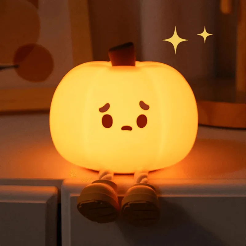 Pumpkin Expressive Plush Toy – A Cute Halloween Companion
