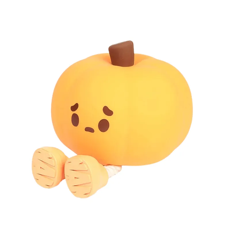 Pumpkin Expressive Plush Toy – A Cute Halloween Companion