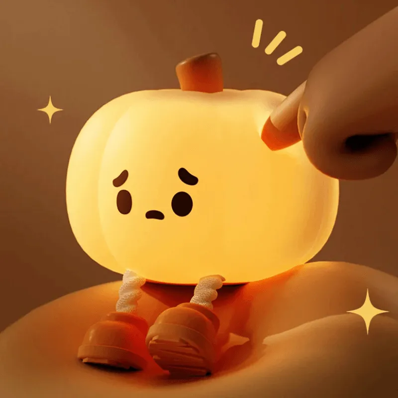 Pumpkin Expressive Plush Toy – A Cute Halloween Companion