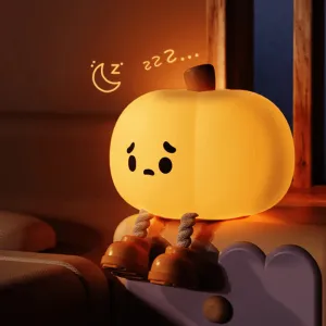 Pumpkin Expressive Plush Toy – A Cute Halloween Companion