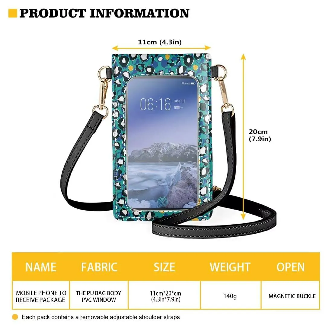 Purple Dragon Phone Crossbody Bag Preorder - 4 Week TAT