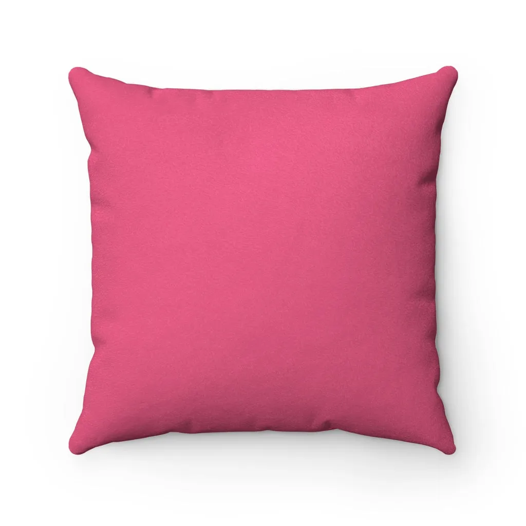 "Besties" 18"x18" Square Pillow