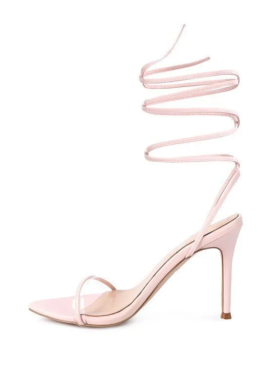 Rag Company - Sphynx High Heel Lace Up Sandals