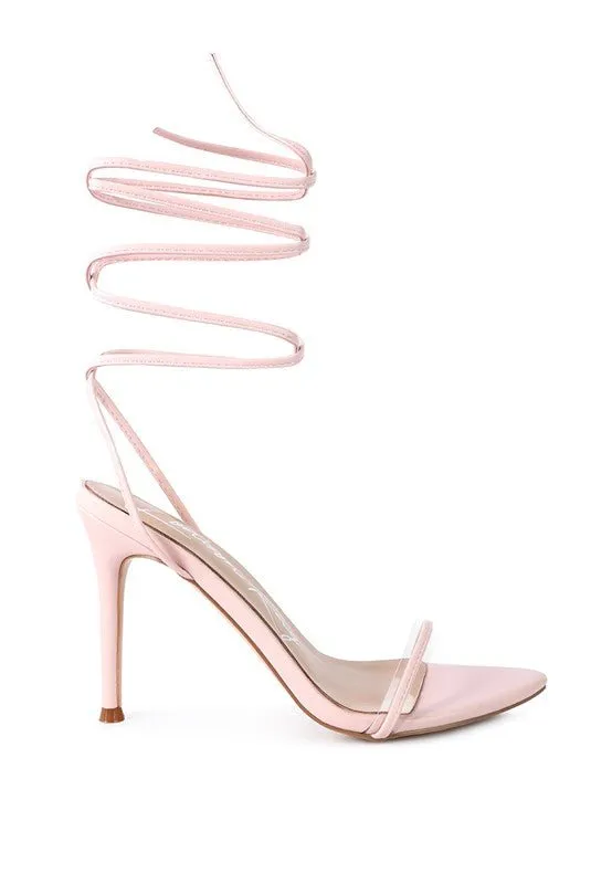 Rag Company - Sphynx High Heel Lace Up Sandals