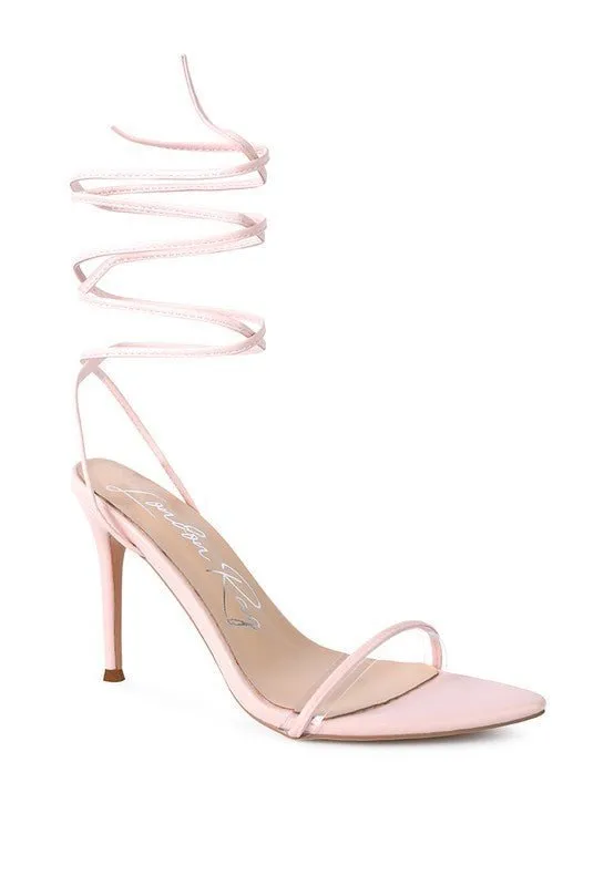 Rag Company - Sphynx High Heel Lace Up Sandals