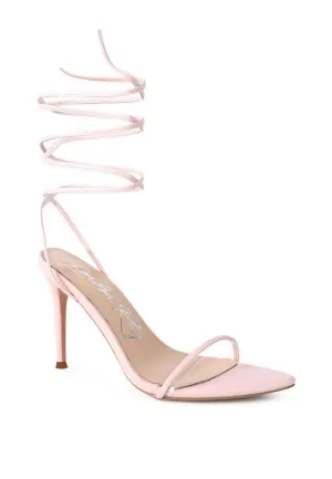 Rag Company - Sphynx High Heel Lace Up Sandals
