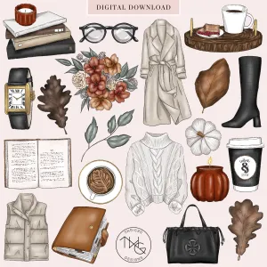Rainy Days Clipart Collection