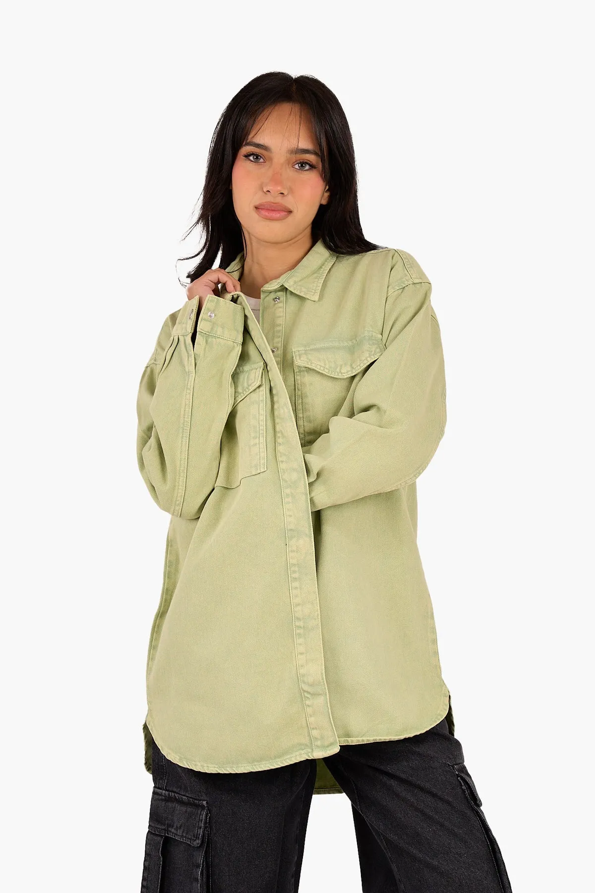 Relaxed Fit Cotton Shirt