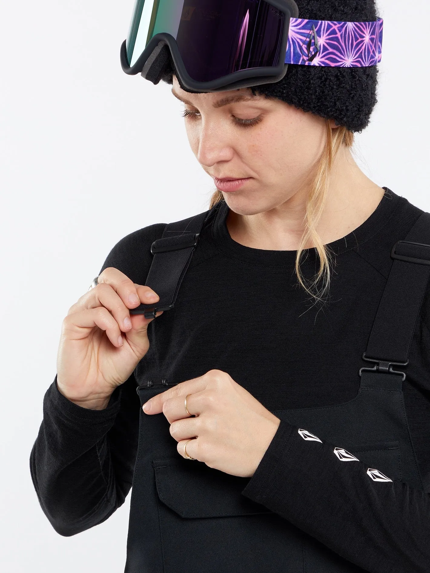 Salopette 3D Stretch Creston - BLACK