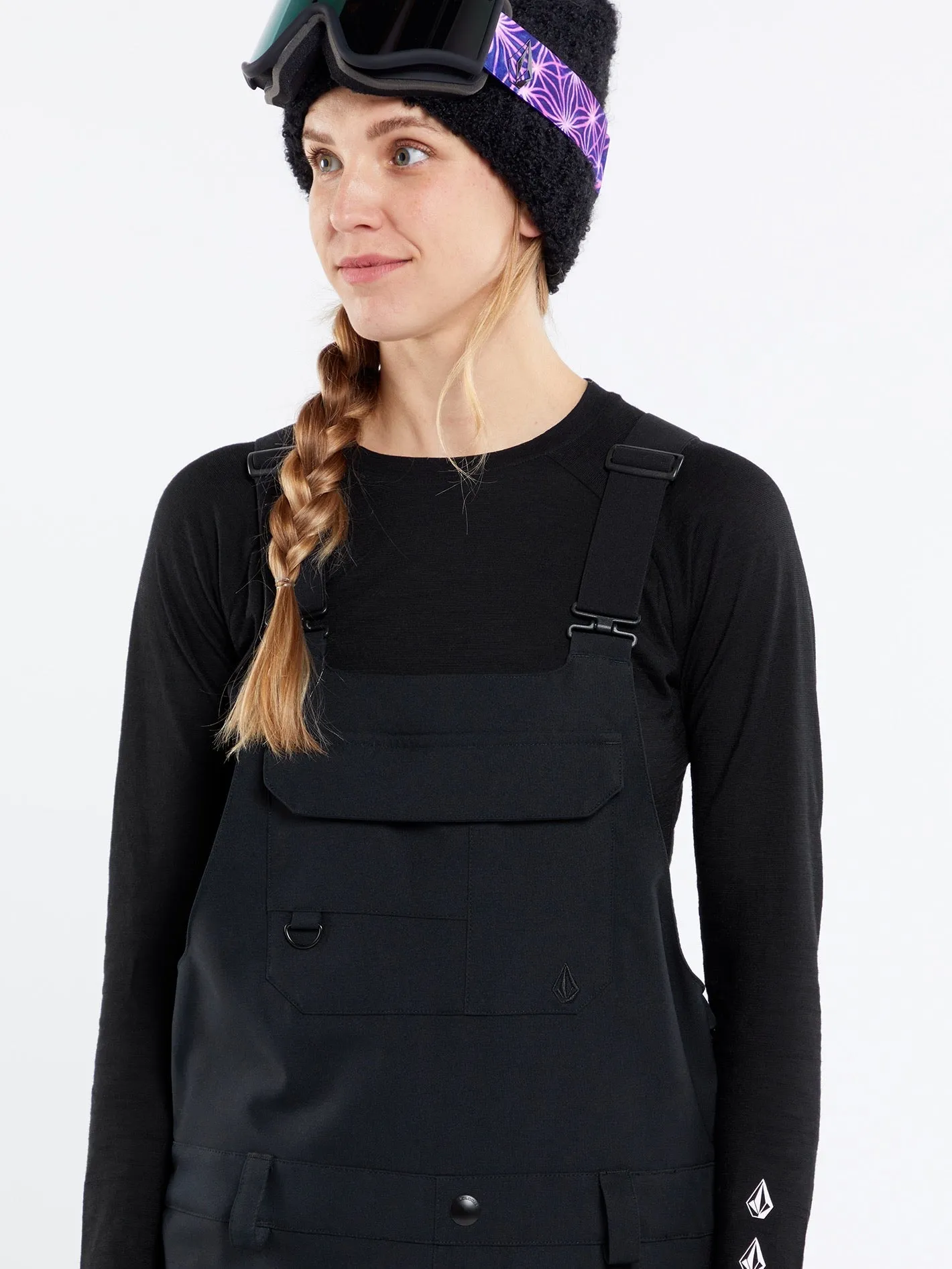 Salopette 3D Stretch Creston - BLACK