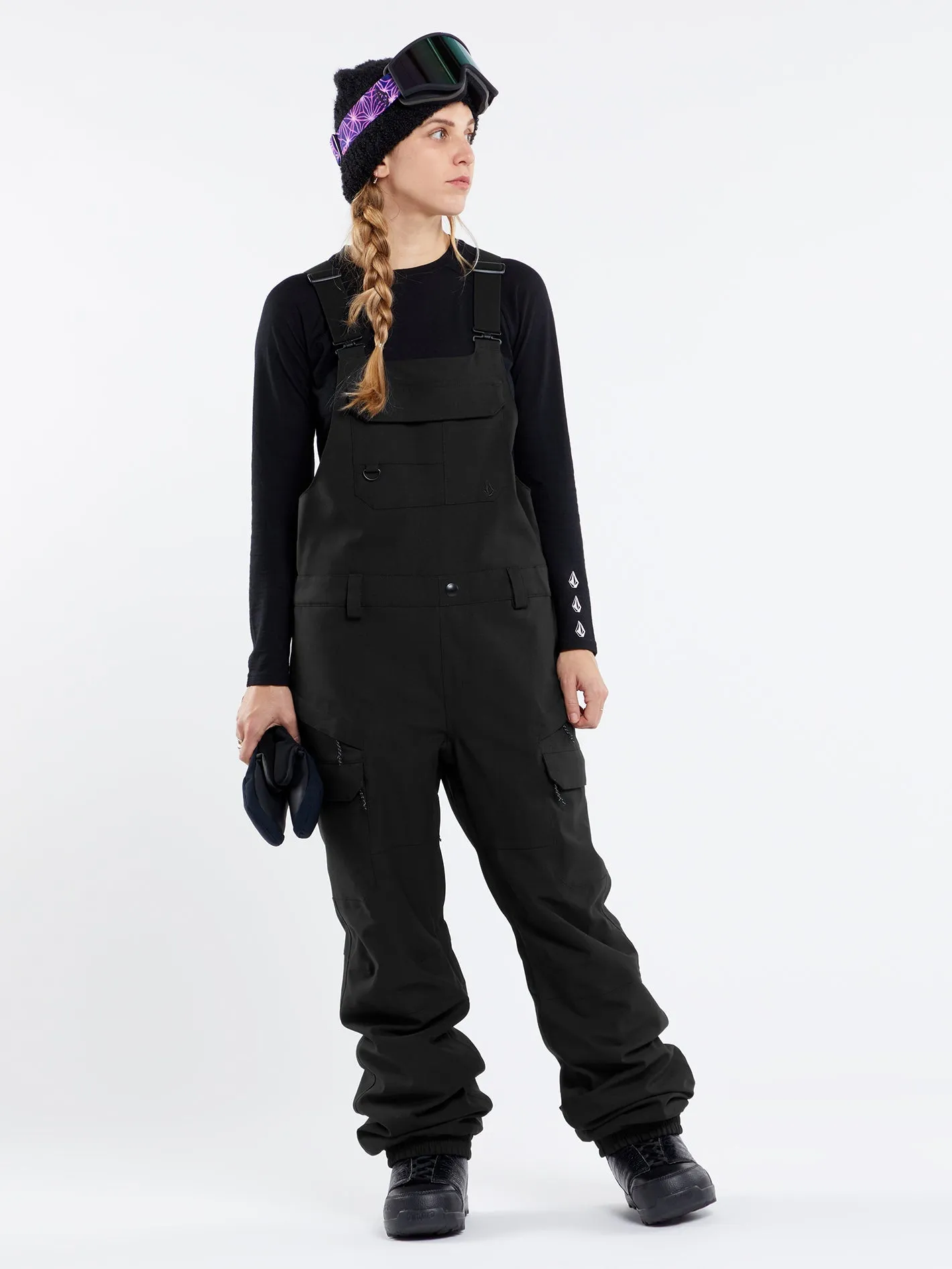 Salopette 3D Stretch Creston - BLACK