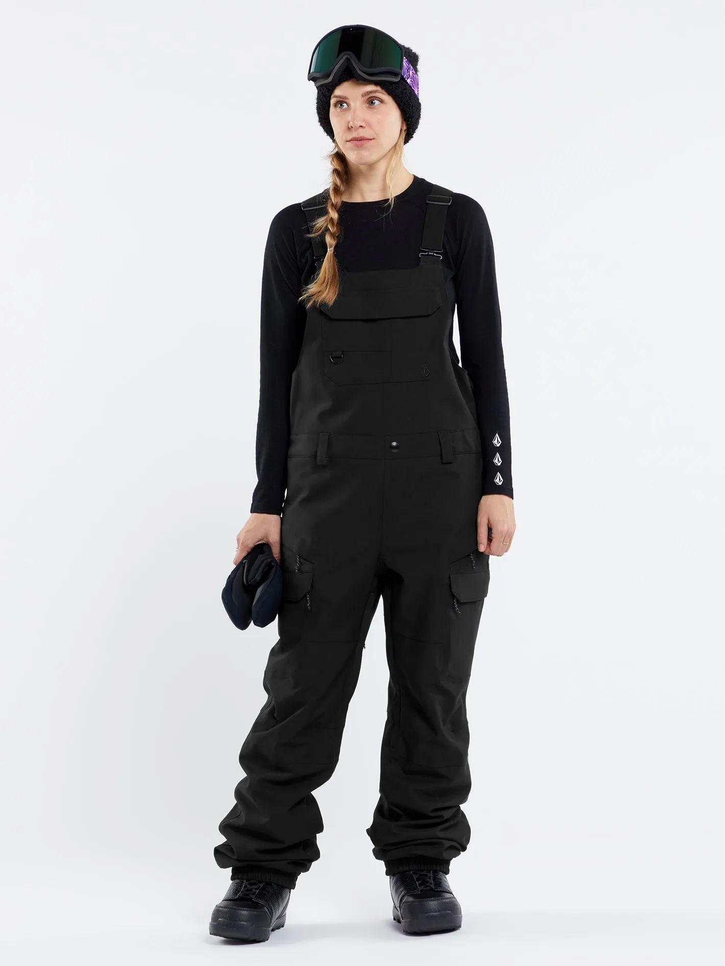 Salopette 3D Stretch Creston - BLACK
