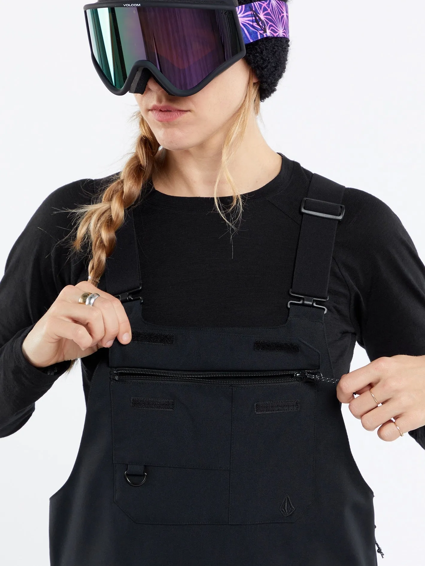 Salopette 3D Stretch Creston - BLACK