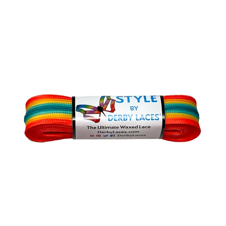 Savanna Sunset Stripe WAXED LACES