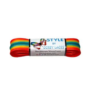 Savanna Sunset Stripe WAXED LACES