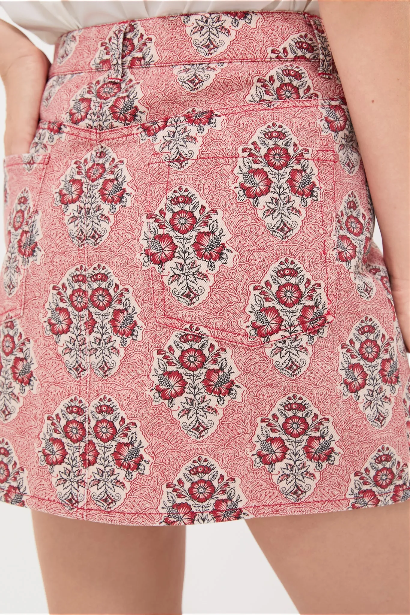 Scarlet Sonata Denim Pippa Mini Skirt