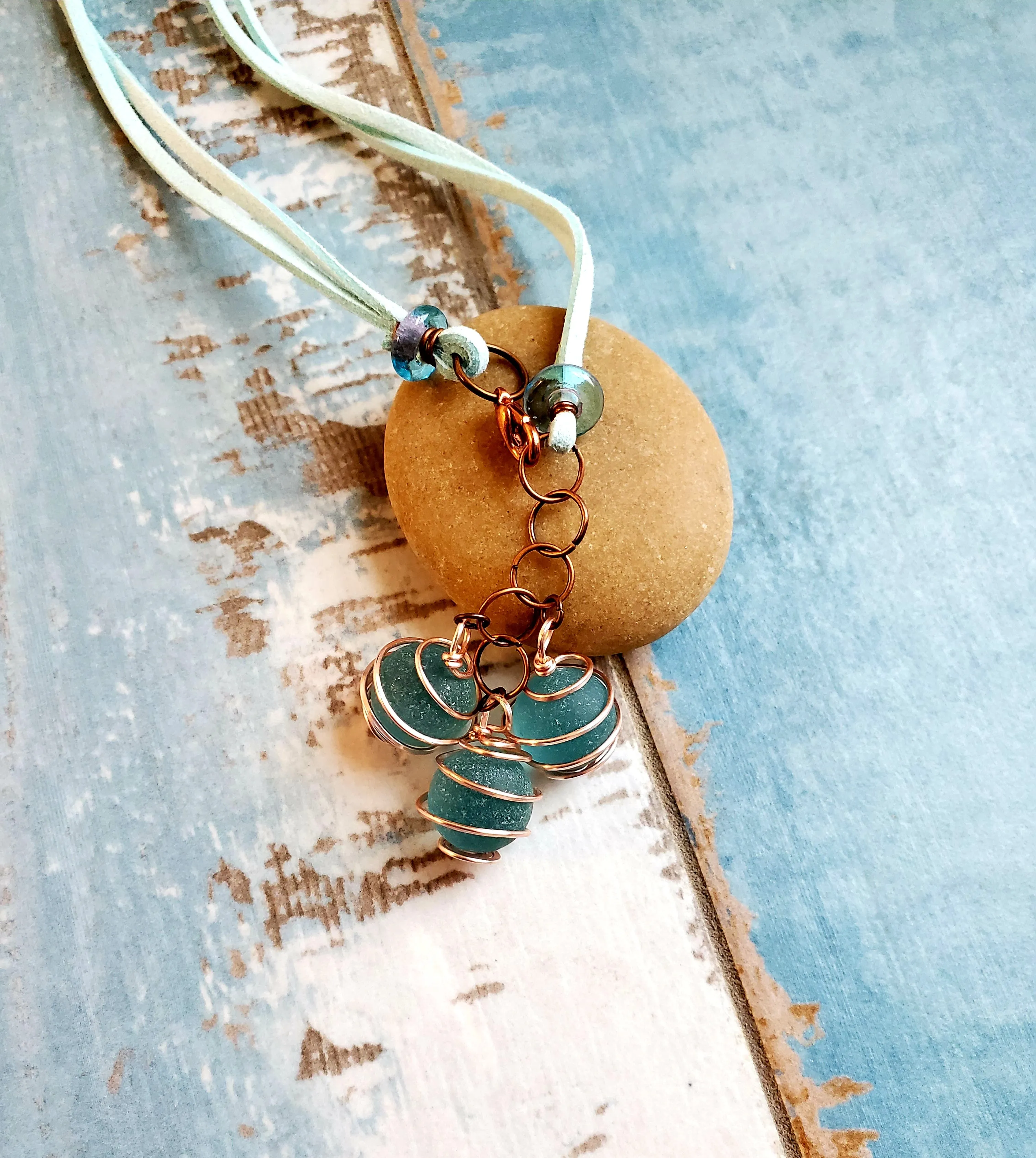 Sea Glass Beach Necklace