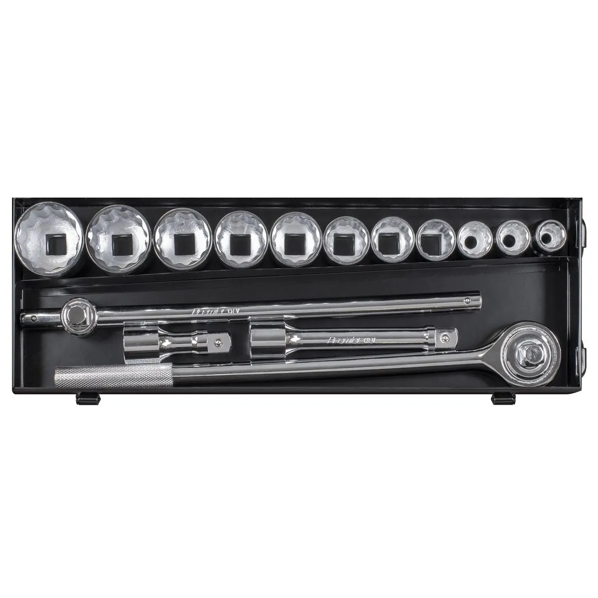 Sealey Premier Socket Set 15pc 3/4"Sq Drive 12-point WallDrive®