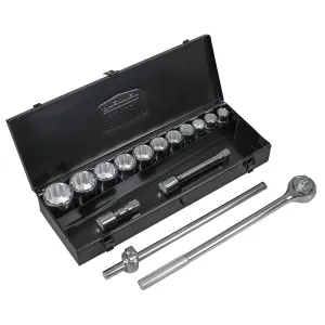 Sealey Premier Socket Set 15pc 3/4"Sq Drive 12-point WallDrive®