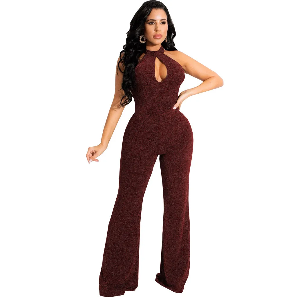 Sleek and Sexy Stretch Jumpsuit for Effortless Allure