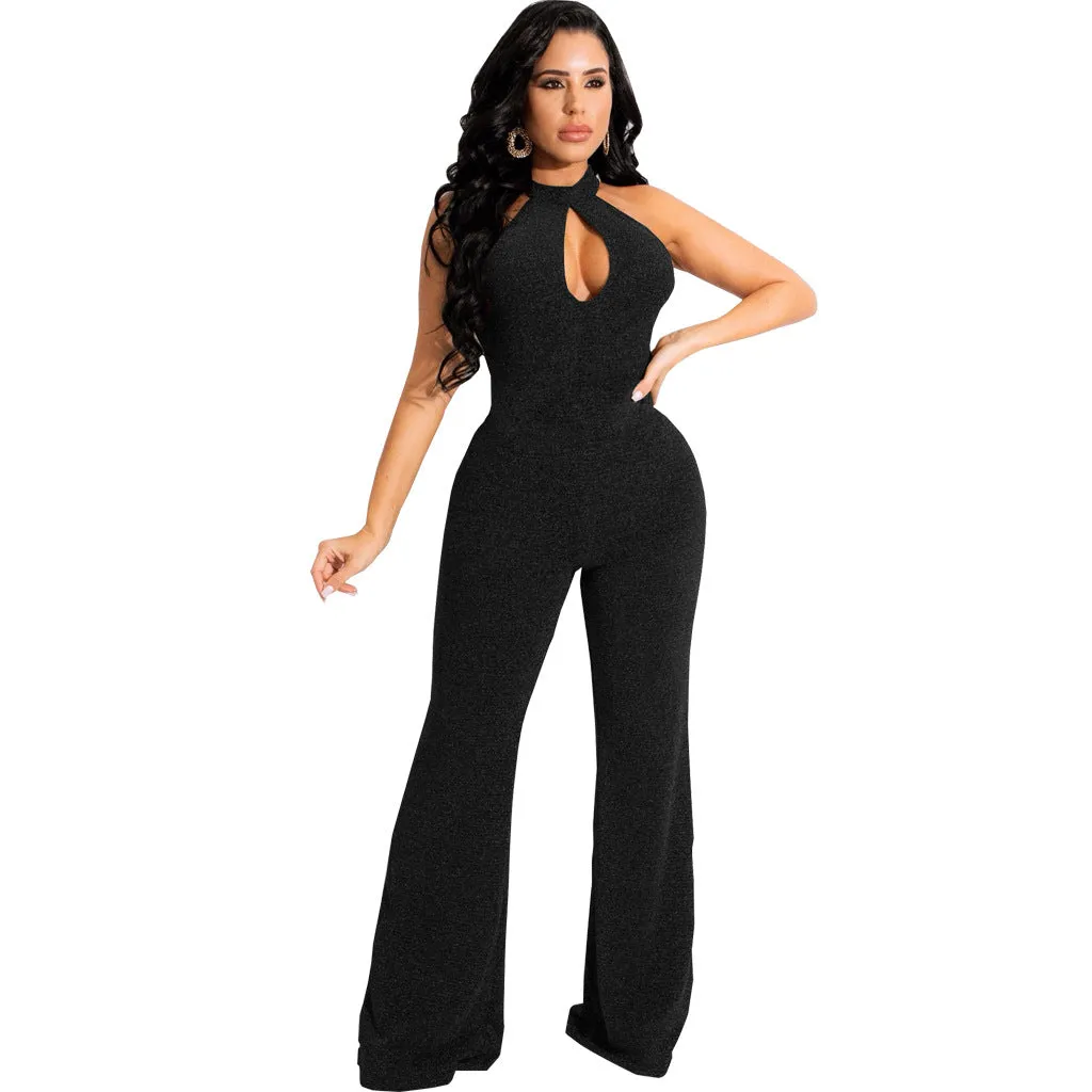 Sleek and Sexy Stretch Jumpsuit for Effortless Allure