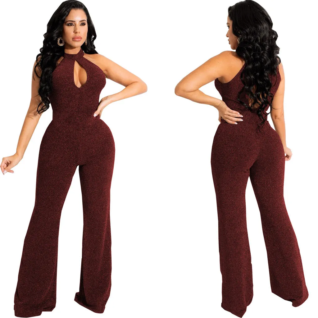 Sleek and Sexy Stretch Jumpsuit for Effortless Allure