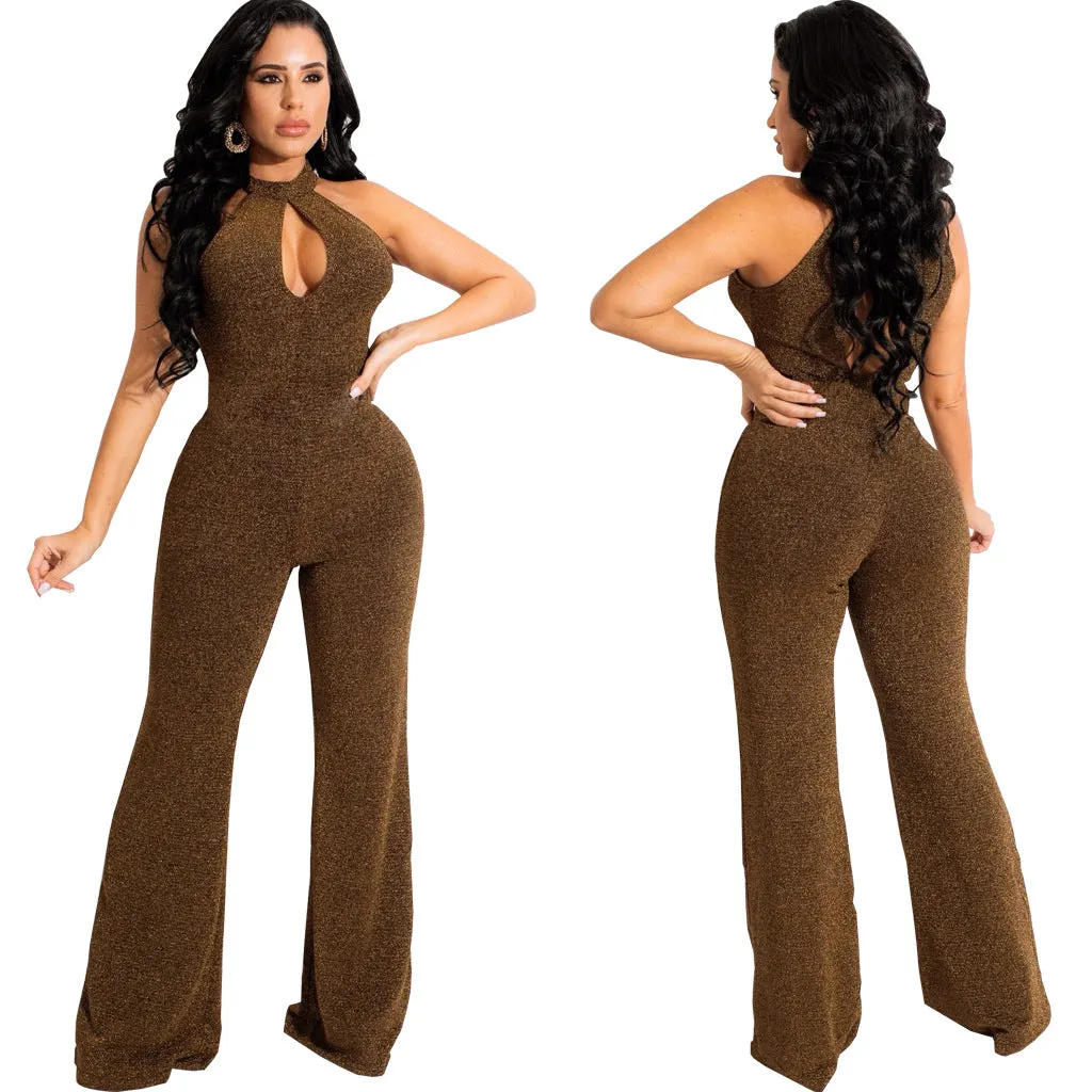 Sleek and Sexy Stretch Jumpsuit for Effortless Allure