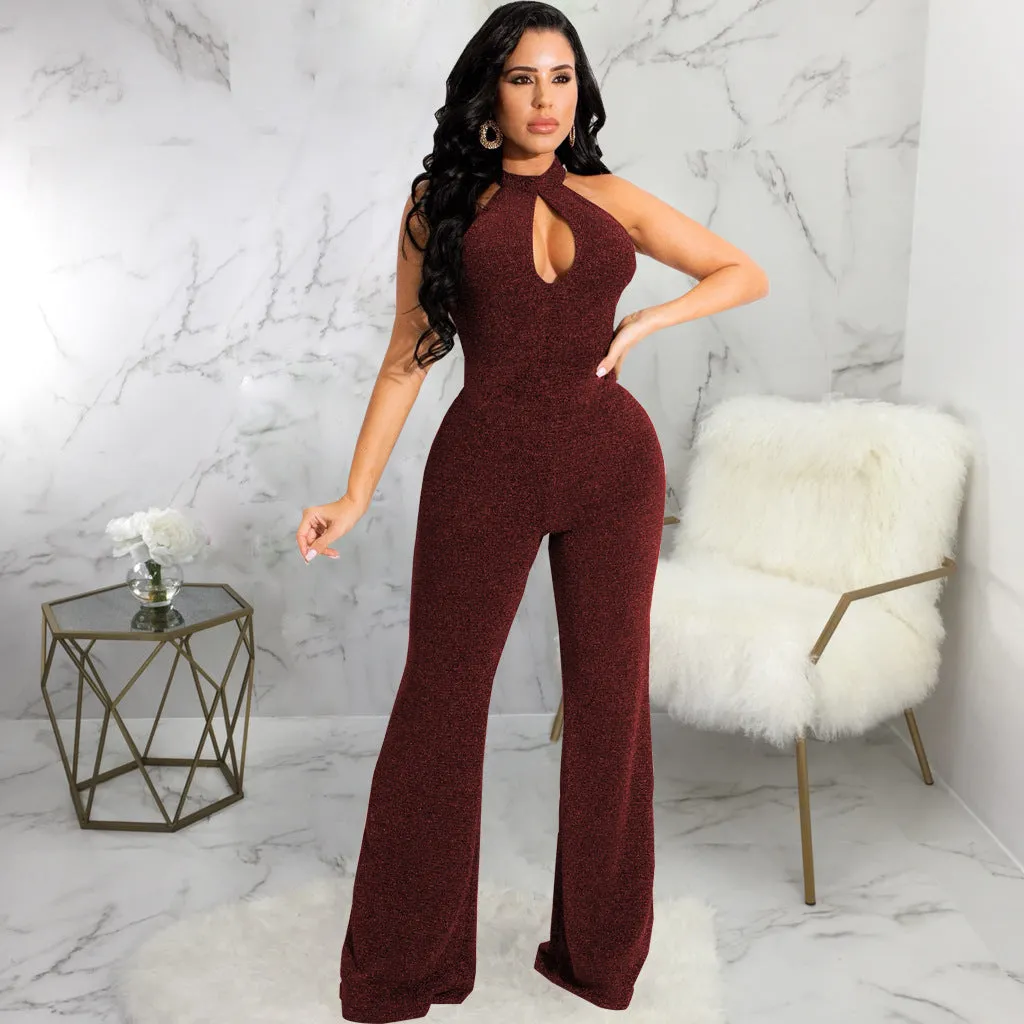 Sleek and Sexy Stretch Jumpsuit for Effortless Allure