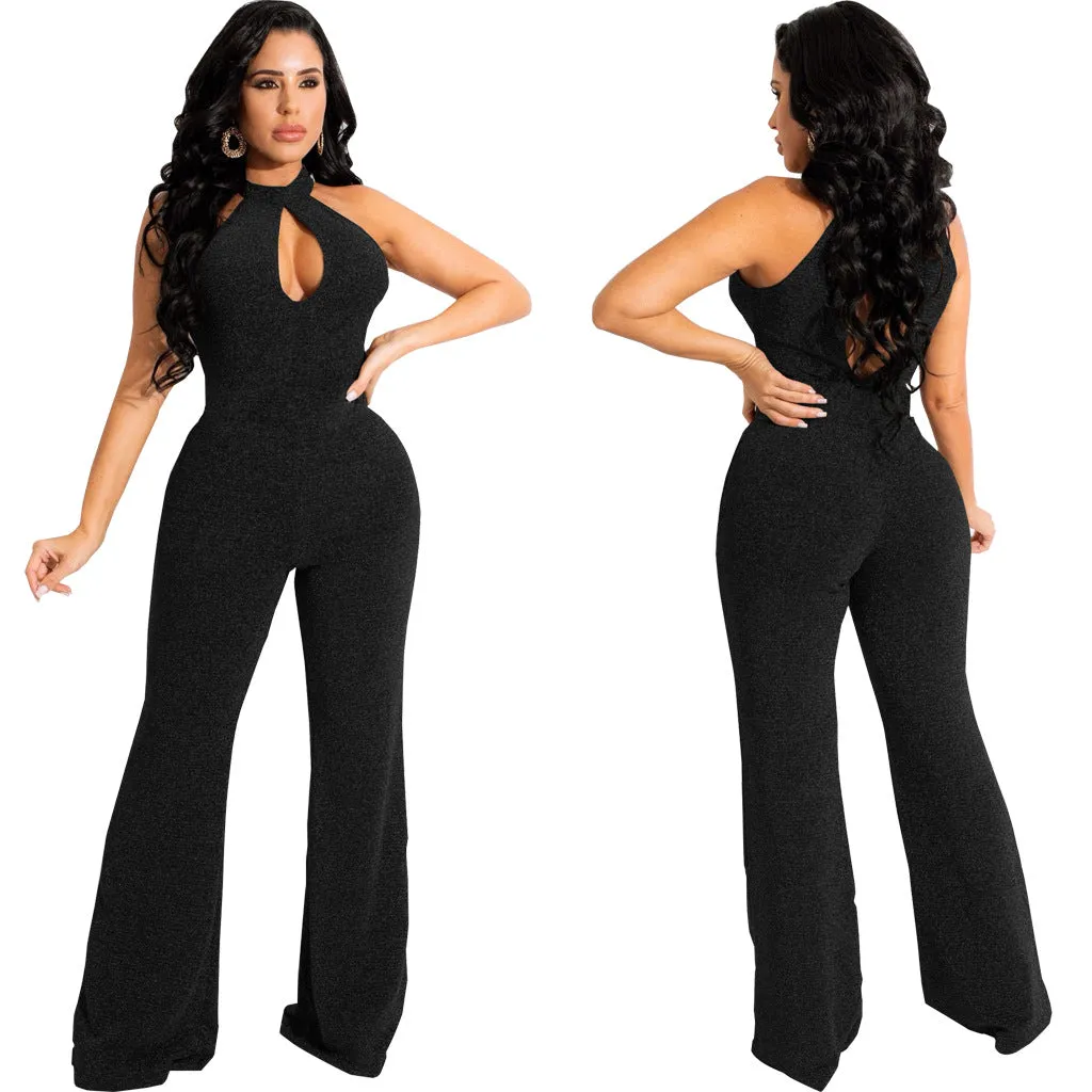 Sleek and Sexy Stretch Jumpsuit for Effortless Allure