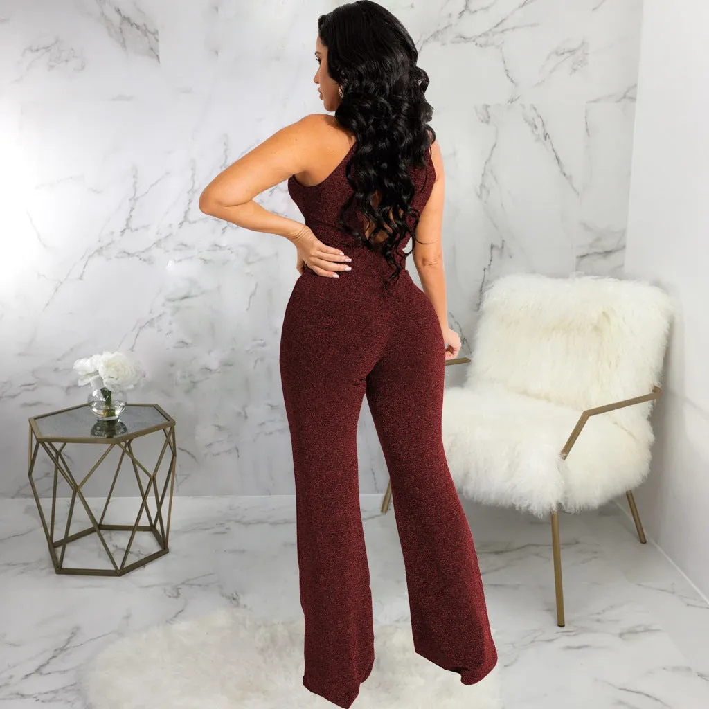 Sleek and Sexy Stretch Jumpsuit for Effortless Allure