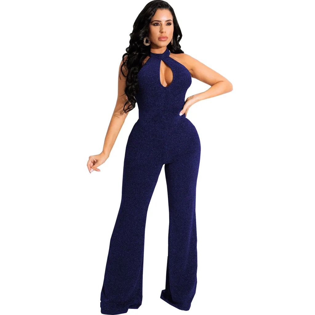 Sleek and Sexy Stretch Jumpsuit for Effortless Allure