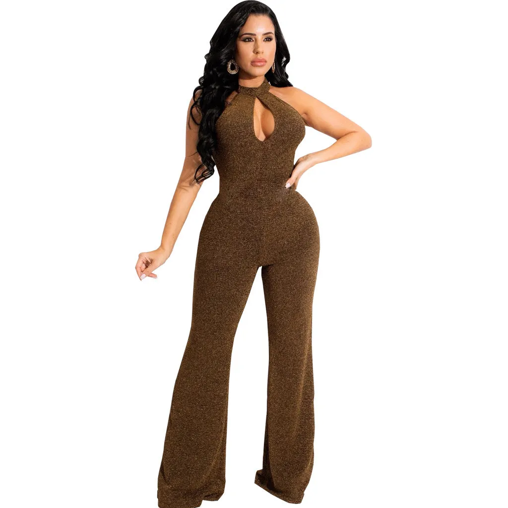 Sleek and Sexy Stretch Jumpsuit for Effortless Allure