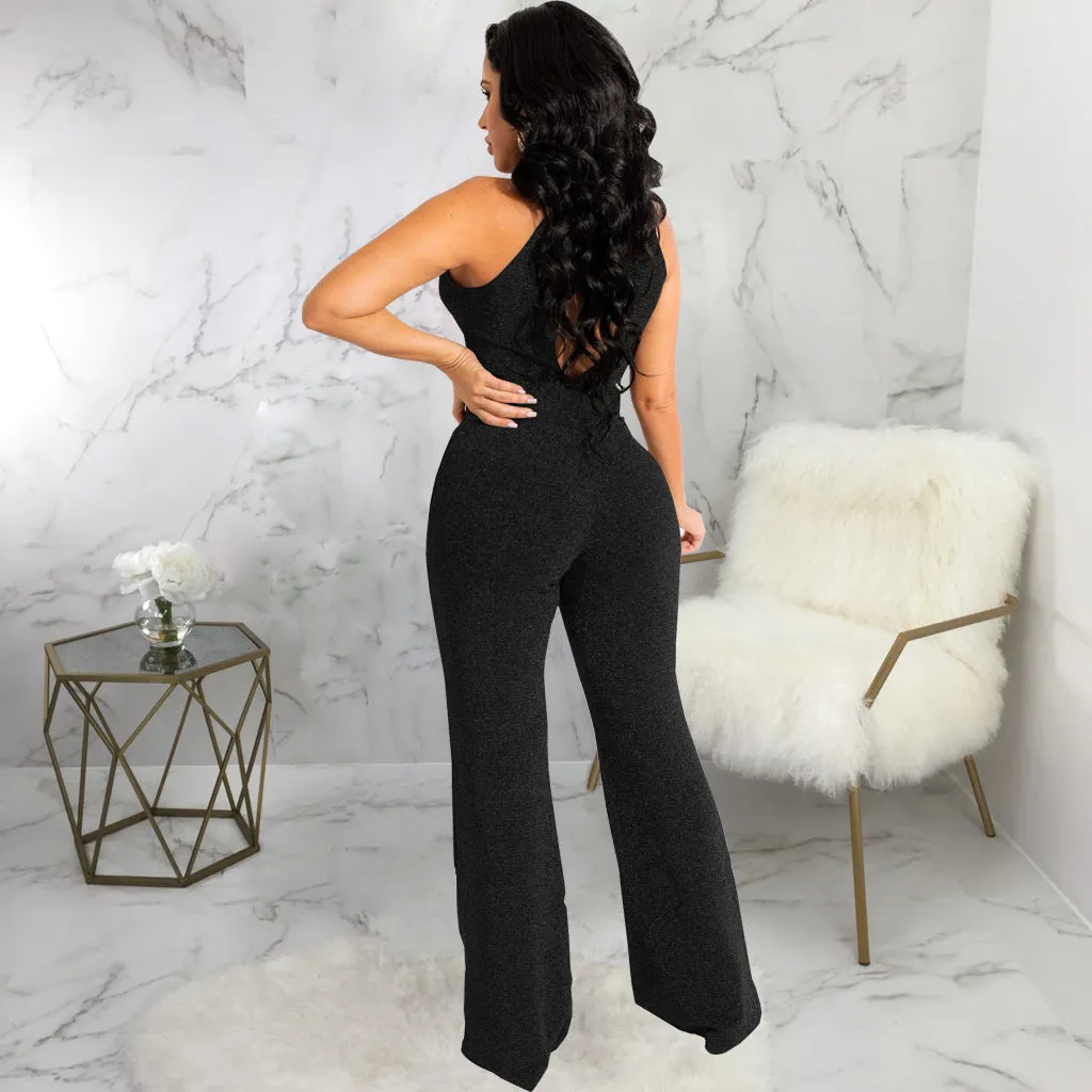 Sleek and Sexy Stretch Jumpsuit for Effortless Allure