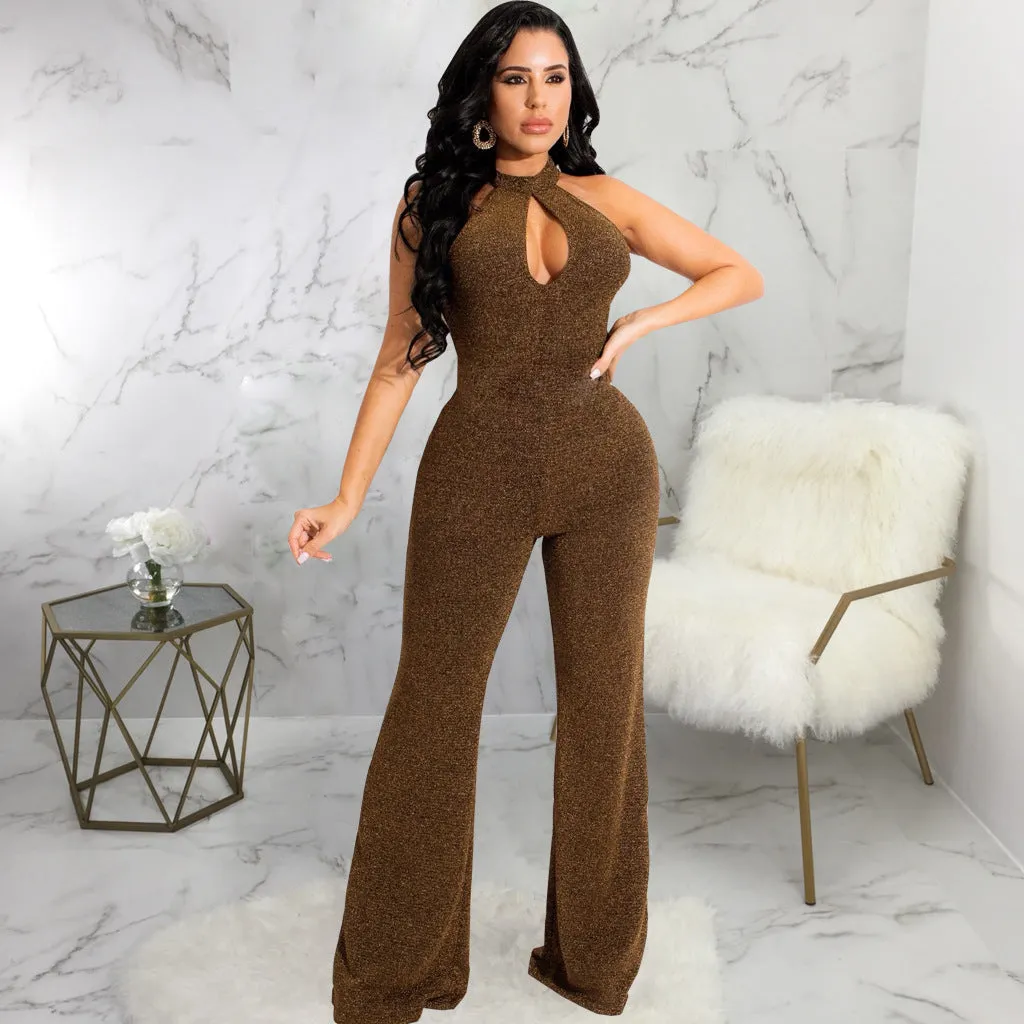 Sleek and Sexy Stretch Jumpsuit for Effortless Allure