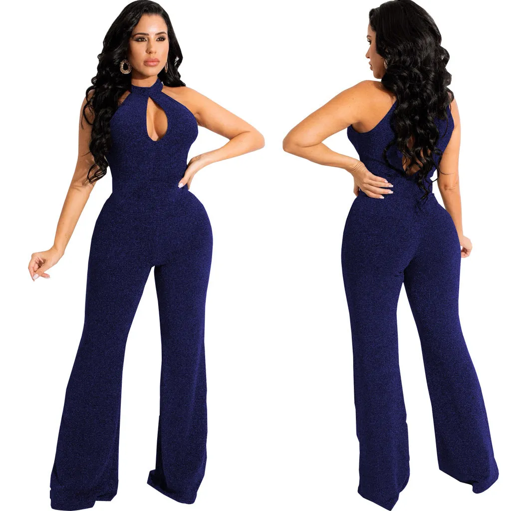 Sleek and Sexy Stretch Jumpsuit for Effortless Allure