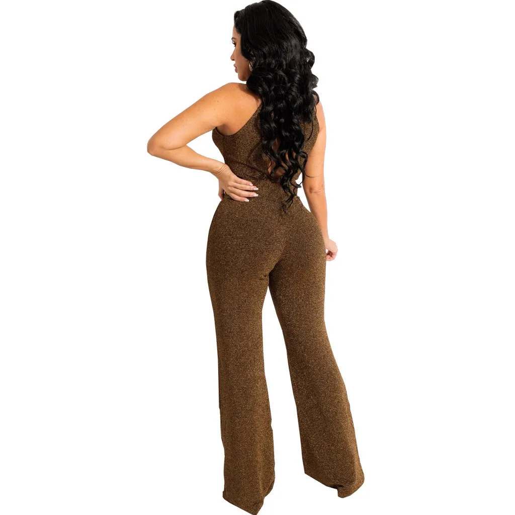 Sleek and Sexy Stretch Jumpsuit for Effortless Allure