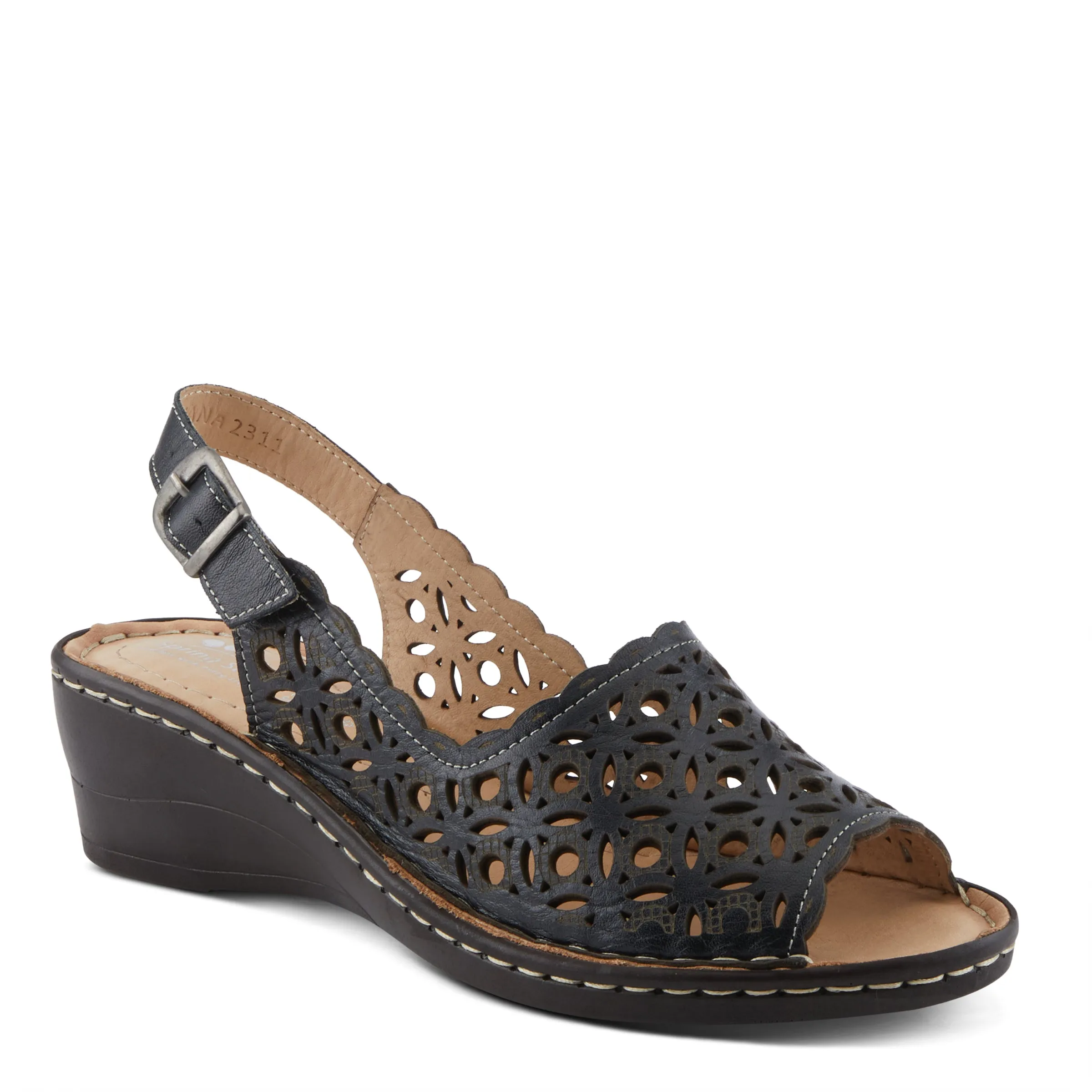 Spring Step Shoes Belizana Women’s Leather Sandals 2" Heel