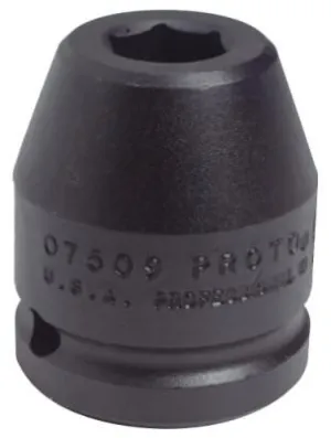 Stanley?? Products Torqueplus Impact Sockets, 3/4 in Drive, 1 5/16 in Opening, 6 Points, 07521