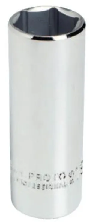 Stanley® Products Torqueplus Metric Deep Sockets 3/8 in, 3/8 in Drive, 18 mm, 12 Points, 5018M